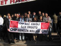 CHP EREĞLİ GENÇLİĞİ ANKARA DA